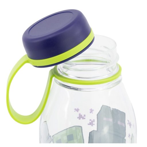 Minecraft Creeper Ecozen műanyag kulacs csavaros kupakkal 650 ml