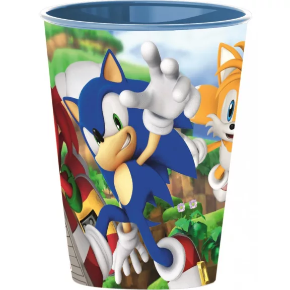 Sonic a sündisznó Adventure műanyag pohár 260 ml Sonic a sündisznó Adventure műanyag pohár 260 ml
