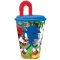 Sonic a sündisznó Adventure szívószálas pohár, műanyag 430 ml