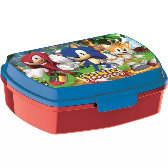 Sonic a sündisznó Adventure funny műanyag szendvicsdoboz Sonic a sündisznó Adventure funny műanyag szendvicsdoboz