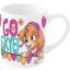 Mancs Őrjárat Go Skye porcelán bögre 235 ml (8 oz) Díszdobozban