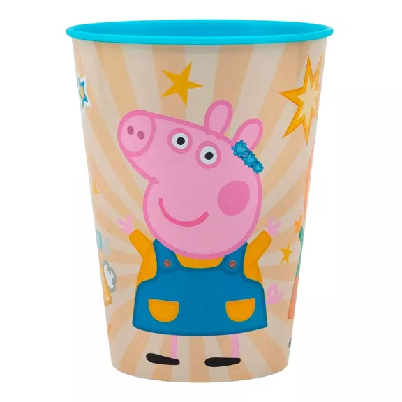 Peppa malac Kindness műanyag pohár 260 ml Peppa malac Kindness műanyag pohár 260 ml