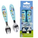 Bluey Yummy fém ergo evőeszköz készlet - 2 darabos Bluey Yummy fém ergo evőeszköz készlet - 2 darabos
