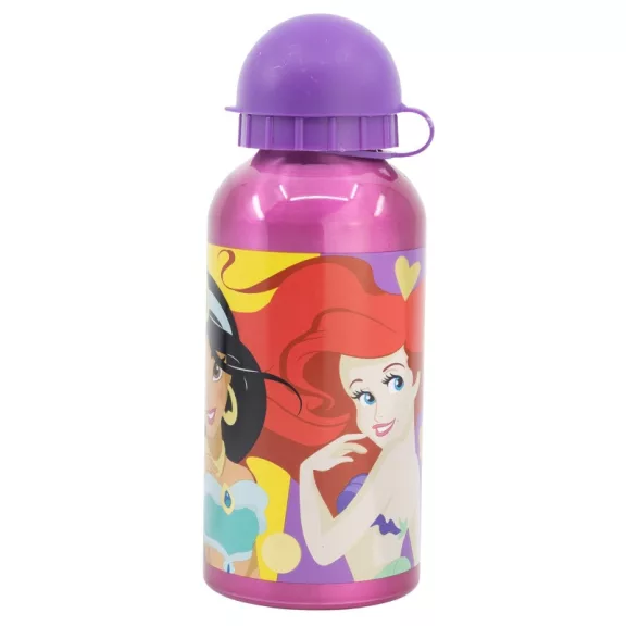 Disney Hercegnők Bright alumínium kulacs ivókupakkal 400 ml Disney Hercegnők Bright alumínium kulacs ivókupakkal 400 ml