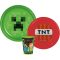 Minecraft TNT étkészlet, műanyag szett