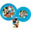 Disney Mickey Cool Summer étkészlet, műanyag szett