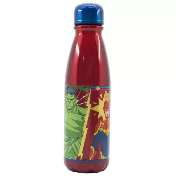 Bosszúállók Invincible Force alumínium kulacs csavaros kupakkal 600 ml