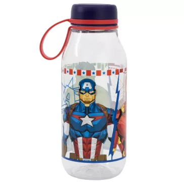   Bosszúállók Adventure Ecozen műanyag kulacs csavaros kupakkal 460 ml
