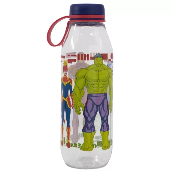 Bosszúállók Adventure Ecozen műanyag kulacs csavaros kupakkal 650 ml