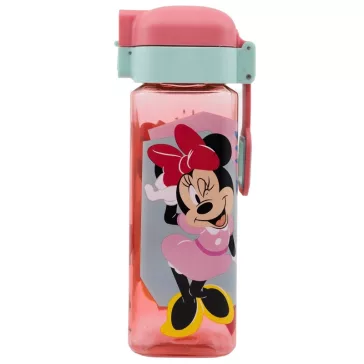   Disney Minnie Being More műanyag szívószálas kulacs akasztóval 550 ml