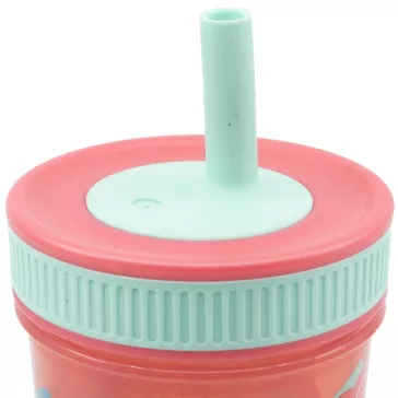   Disney Minnie Being More szilikon szívószálas pohár 420 ml