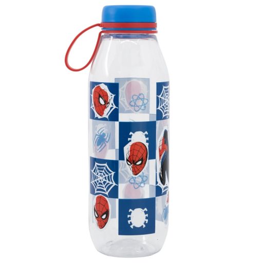 Pókember Grid Ecozen műanyag kulacs csavaros kupakkal 650 ml