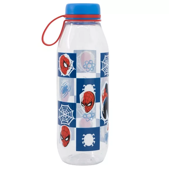 Pókember Grid Ecozen műanyag kulacs csavaros kupakkal 650 ml