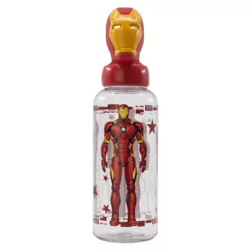   Bosszúállók Invincible Force Iron Man 3D Figurine műanyag kulacs 560 ml