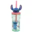 Disney Lilo és Stitch, A csillagkutya Easily Distracted 3D műanyag szívószálas pohár 360 ml