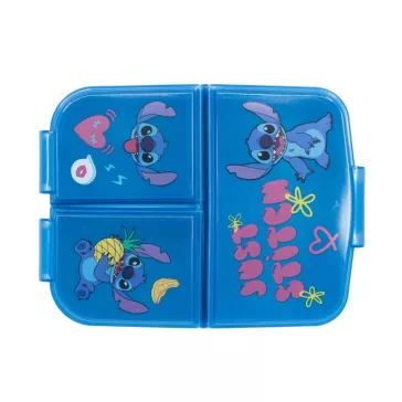   Disney Lilo és Stitch Just több rekeszes uzsonnás doboz, szendvicsdoboz