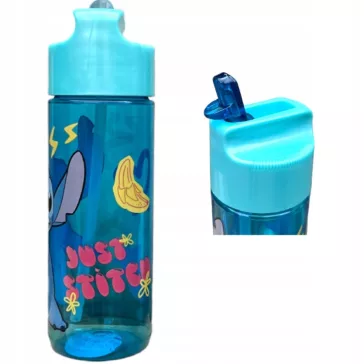   Disney Lilo és Stitch Palms Hydro tritan műanyag szívószálas kulacs 540 ml