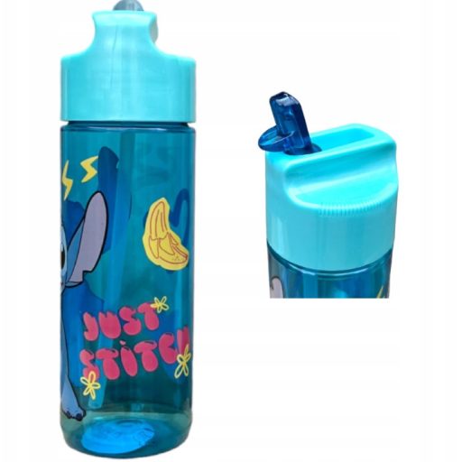 Disney Lilo és Stitch Palms Hydro tritan műanyag szívószálas kulacs 540 ml
