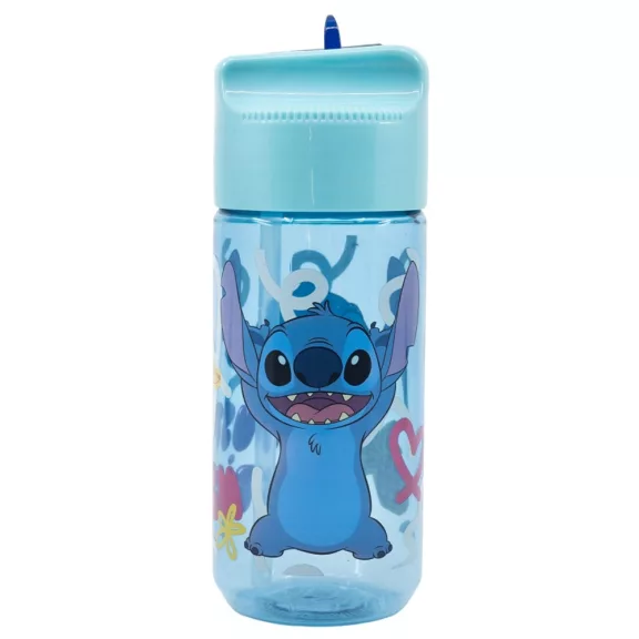 Disney Lilo és Stitch Palms Hydro műanyag szívószálas kulacs 430 ml Disney Lilo és Stitch Palms Hydro műanyag szívószálas kulacs 430 ml