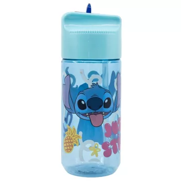   Disney Lilo és Stitch Palms Hydro műanyag szívószálas kulacs 430 ml