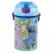Disney Lilo és Stitch, A csillagkutya Dance műanyag szívószálas kulacs akasztóval 450 ml