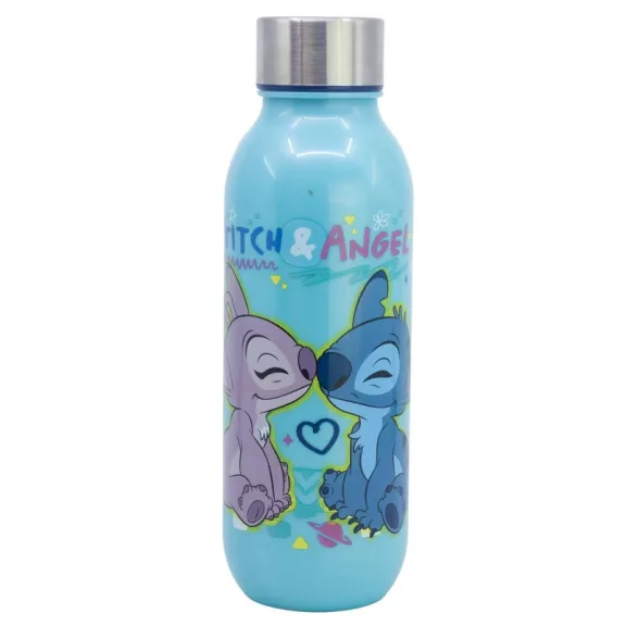 Disney Lilo és Stitch, A csillagkutya Love műanyag kulacs csavaros kupakkal 640 ml Disney Lilo és Stitch, A csillagkutya Love műanyag kulacs csavaros kupakkal 640 ml