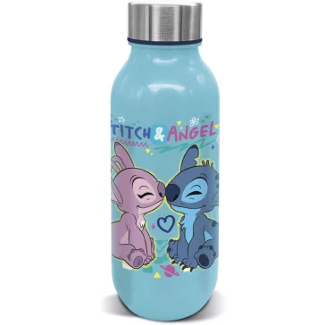   Disney Lilo és Stitch, A csillagkutya Love műanyag kulacs csavaros kupakkal 640 ml