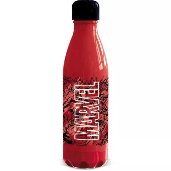 Marvel Red műanyag kulacs csavaros kupakkal 660 ml