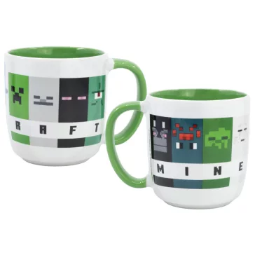   Minecraft Elite porcelán bögre 380 ml (13 oz) Díszdobozban