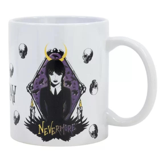 Wednesday Nevermore porcelán bögre 325 ml (11 oz) Díszdobozban Wednesday Nevermore porcelán bögre 325 ml (11 oz) Díszdobozban