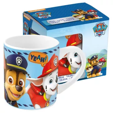   Mancs Őrjárat Boy Icons porcelán bögre 235 ml (8 oz) Díszdobozban