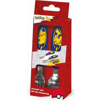   Pokémon Lightning fém ergo evőeszköz készlet - 2 darabos