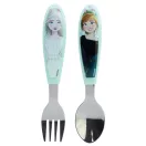 Disney Jégvarázs Snowy Tale fém ergo evőeszköz készlet - 2 darabos