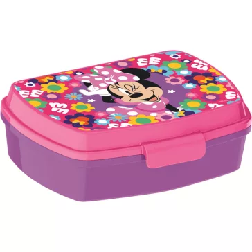 Disney Minnie Bold Florals funny műanyag szendvicsdoboz