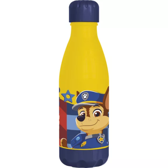 Mancs Őrjárat Rescue Pups műanyag kulacs csavaros kupakkal 560 ml Mancs Őrjárat Rescue Pups műanyag kulacs csavaros kupakkal 560 ml