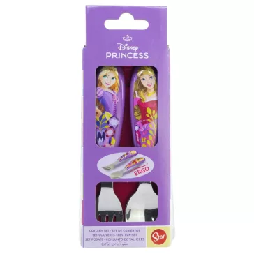   Disney Hercegnők Courageous Heart fém ergo evőeszköz készlet - 2 darabos