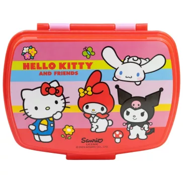 Hello Kitty and Friends funny műanyag szendvicsdoboz
