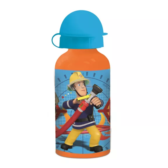 Sam a tűzoltó Rescue Mission alumínium kulacs ivókupakkal 400 ml Sam a tűzoltó Rescue Mission alumínium kulacs ivókupakkal 400 ml