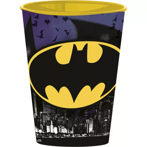 Batman Bat Signal műanyag pohár 260 ml Batman Bat Signal műanyag pohár 260 ml