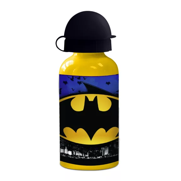 Batman Bat Signal alumínium kulacs ivókupakkal 400 ml Batman Bat Signal alumínium kulacs ivókupakkal 400 ml