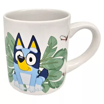 Bluey Leaves porcelán bögre 235 ml (8 oz) Díszdobozban