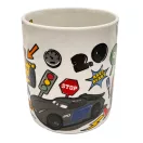 Disney Verdák Stickers porcelán bögre 235 ml (8 oz) Díszdobozban Disney Verdák Stickers porcelán bögre 235 ml (8 oz) Díszdobozban