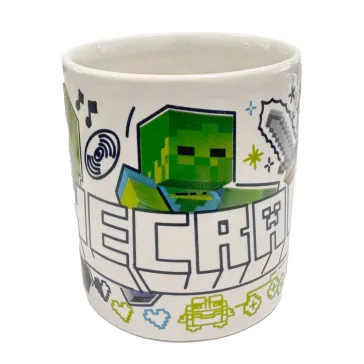   Minecraft Explore More porcelán bögre 235 ml (8 oz) Díszdobozban