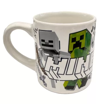  Minecraft Explore More porcelán bögre 235 ml (8 oz) Díszdobozban