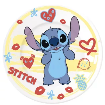   Disney Lilo és Stitch, A csillagkutya Heart porcelán étkészlet Díszdobozban