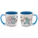 Disney Lilo és Stitch, A csillagkutya Ohana Elite porcelán bögre 380 ml (13 oz) Díszdobozban