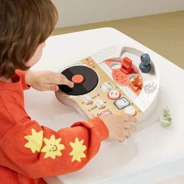   Montessori interaktív zenetábla hangokkal és kapcsolókkal TOPBRIGHT