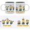 MINIONS bögre 320ml Friday vs Monday