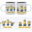 MINIONS bögre 320ml Friday vs Monday