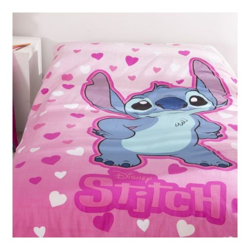 Disney Lilo és Stitch, A csillagkutya Rose Heart ágyneműhuzat 140×200cm, 65x65 cm